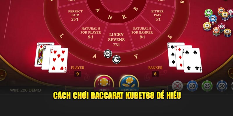 Cách chơi baccarat Kubet88 dễ hiểu